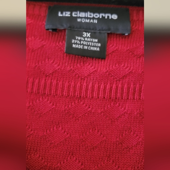 Liz Claiborne red dress NWT - Picture 2 of 6